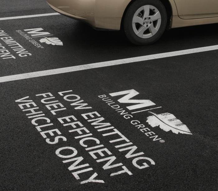 Parking Lot Stencil Services - Houston TX